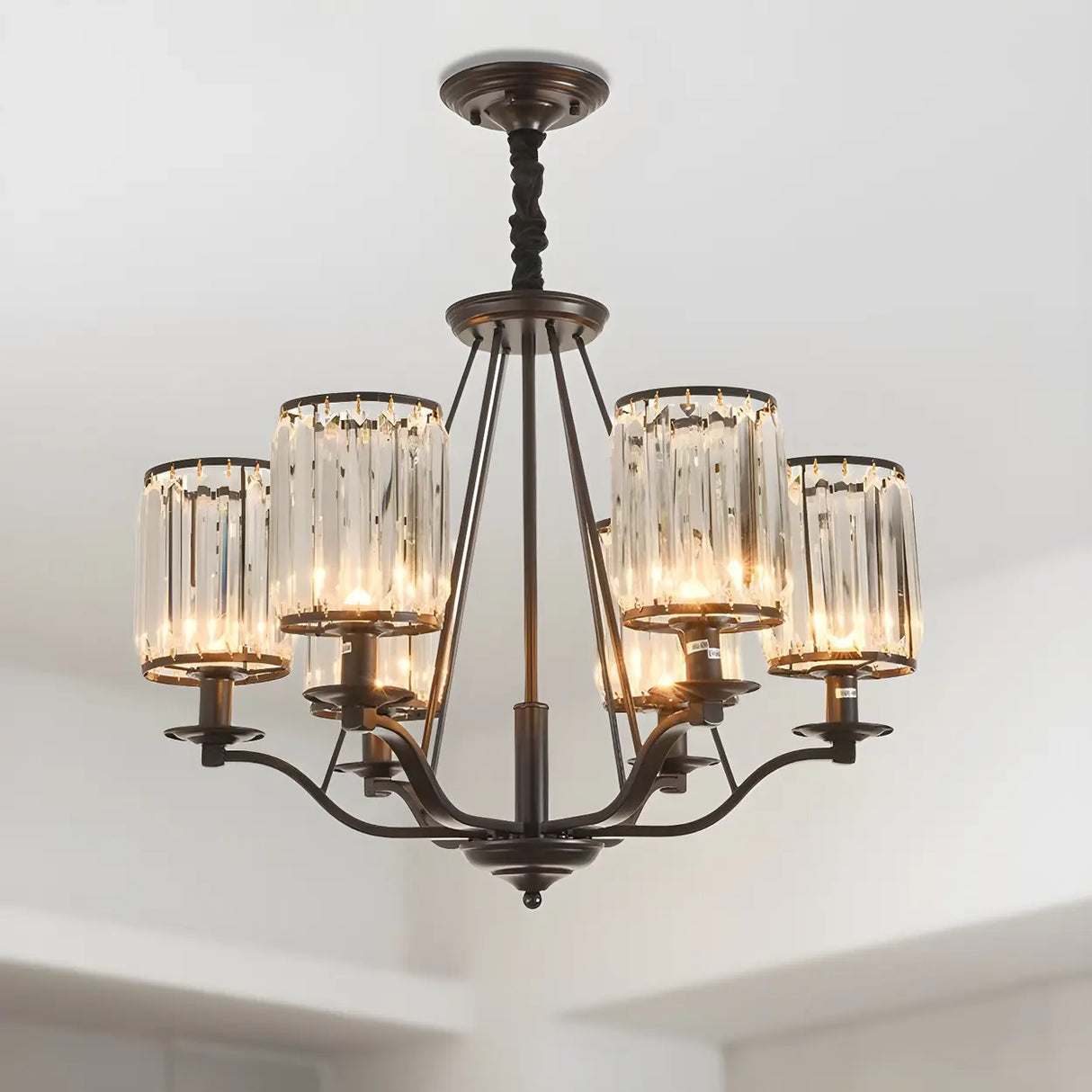 Modern Crystal Glass Chandelier for Dining & Living Room Image - 10