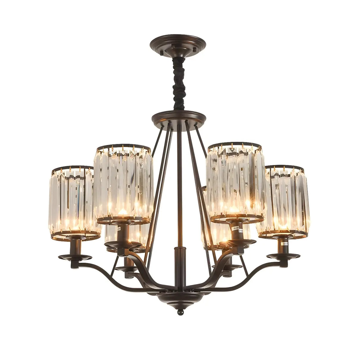 Modern Crystal Glass Chandelier for Dining & Living Room Image - 12