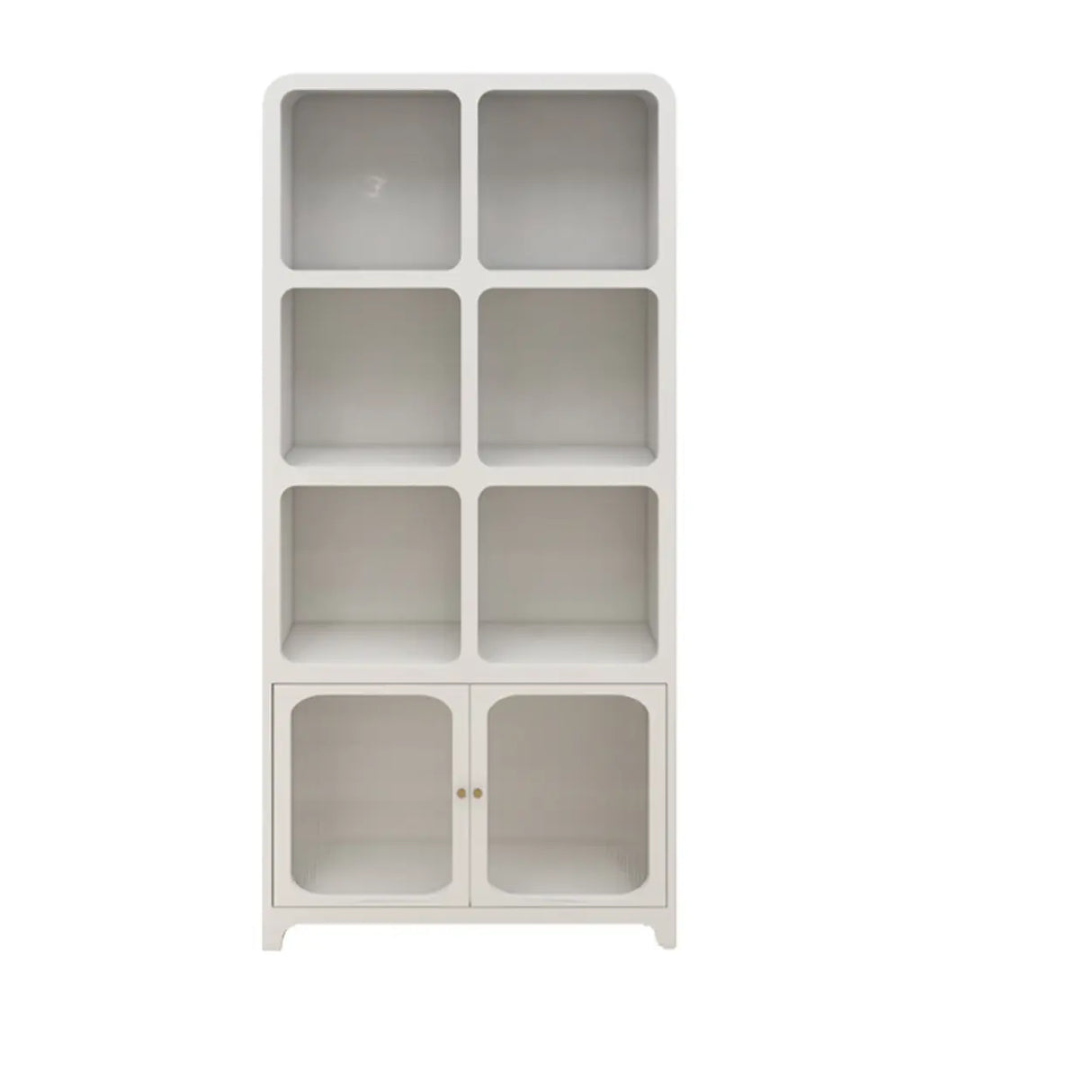 Modern Cube Wooden Storage Organizer Bookcase Black Image - 12