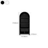 Modern Cube Wooden Storage Organizer Bookcase Black Image - 20