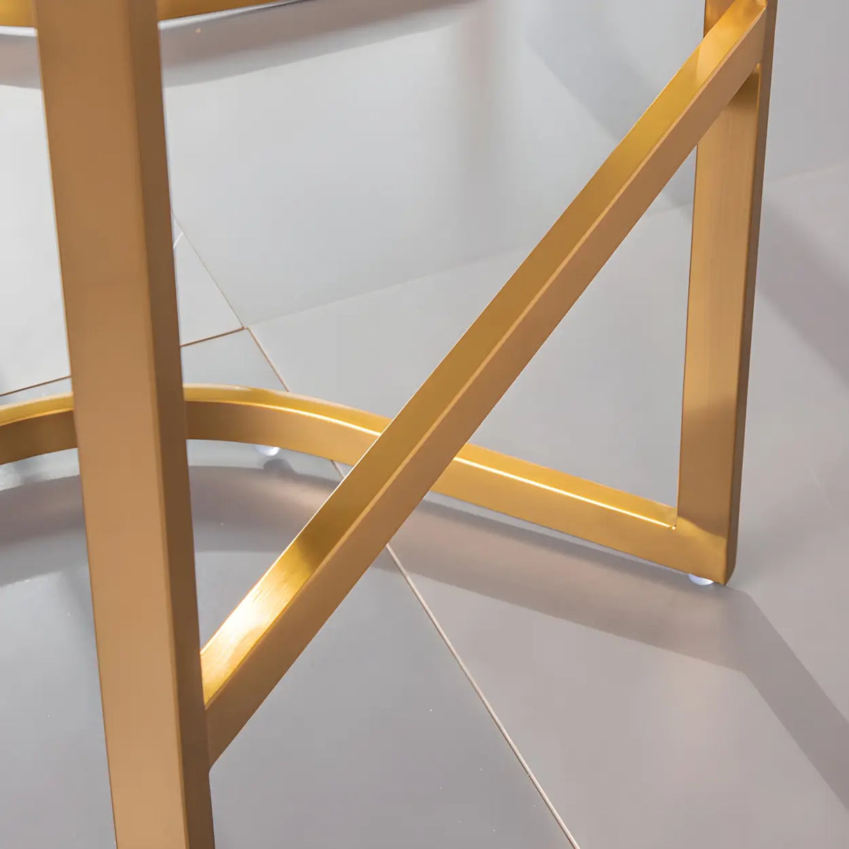 Modern Curved Back Leather Upholstered Bucket Counter Bar Stool Image - 4