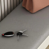 Modern Cushion Beige Wood Entryway Bench Shoe Rack Image - 10