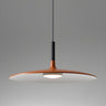 Modern Dimmable Aluminium Sleek Disc Pendant Light Image - 6