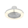 Modern Elegant Bladeless Flower Ceiling Fan with Light Image - 6