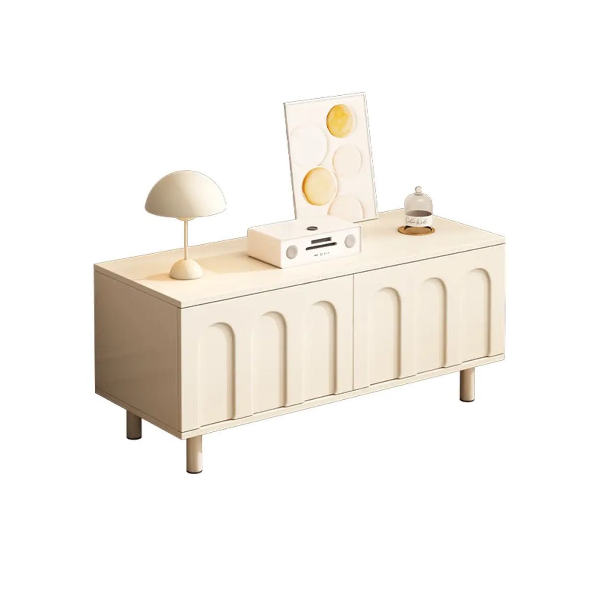 Modern Entryway Shoe Bench with Storage & Soft Cushion Image - 5