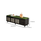 Modern Entryway Storage Bench with Cushioned Seat & Drawers Image - 12