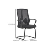Modern Ergonomic Blue Mesh Adjustable Office Chair Image - 13