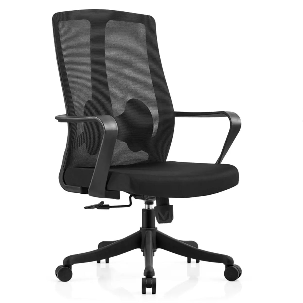 Modern Ergonomic Blue Mesh Adjustable Office Chair Image - 3