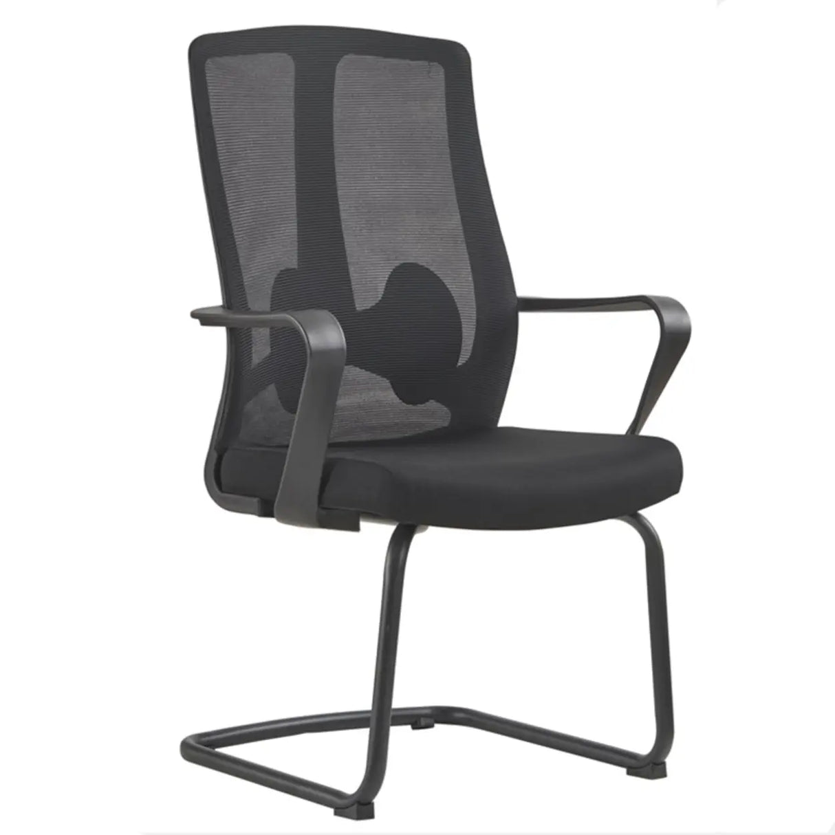 Modern Ergonomic Blue Mesh Adjustable Office Chair Image - 5