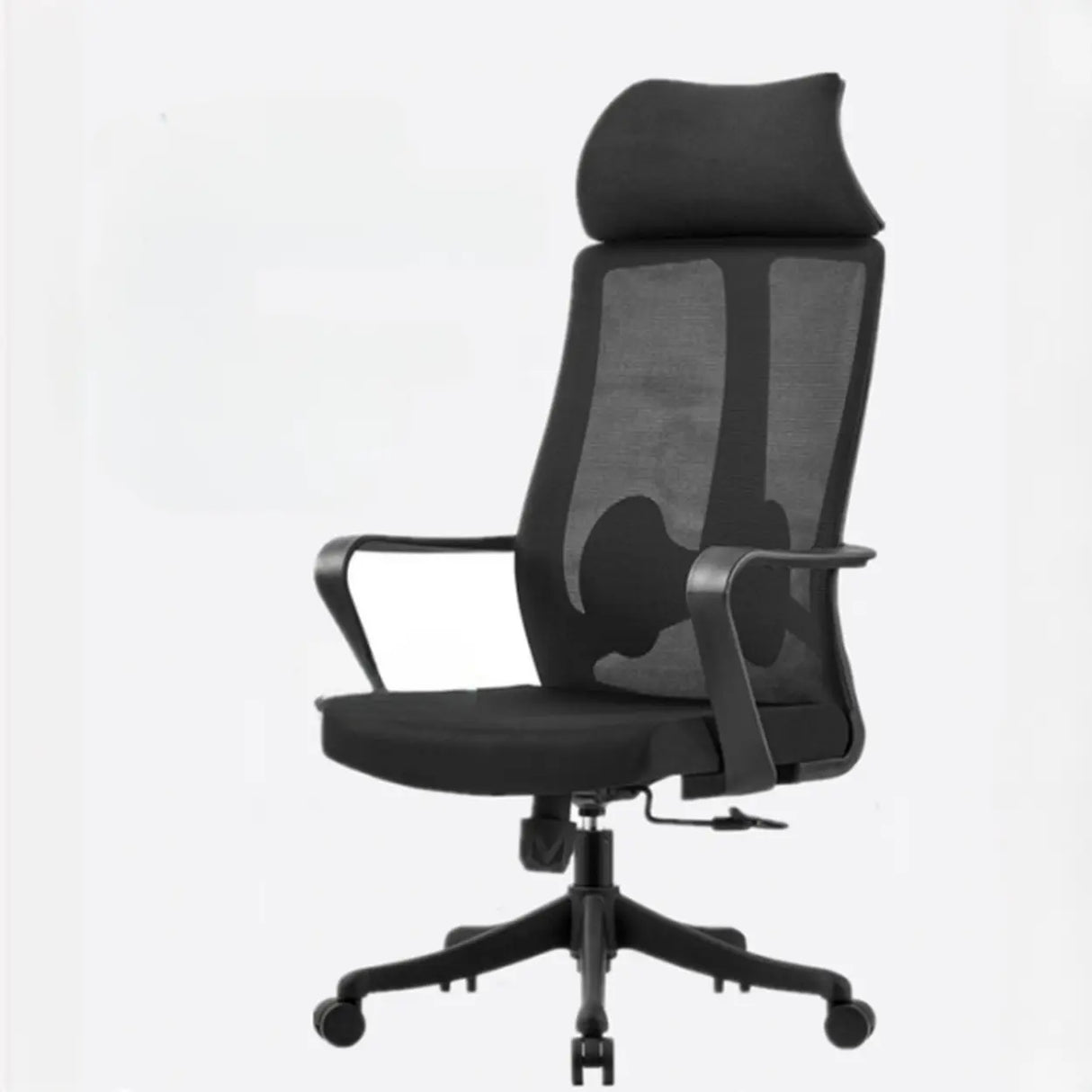 Modern Ergonomic Blue Mesh Adjustable Office Chair Image - 6