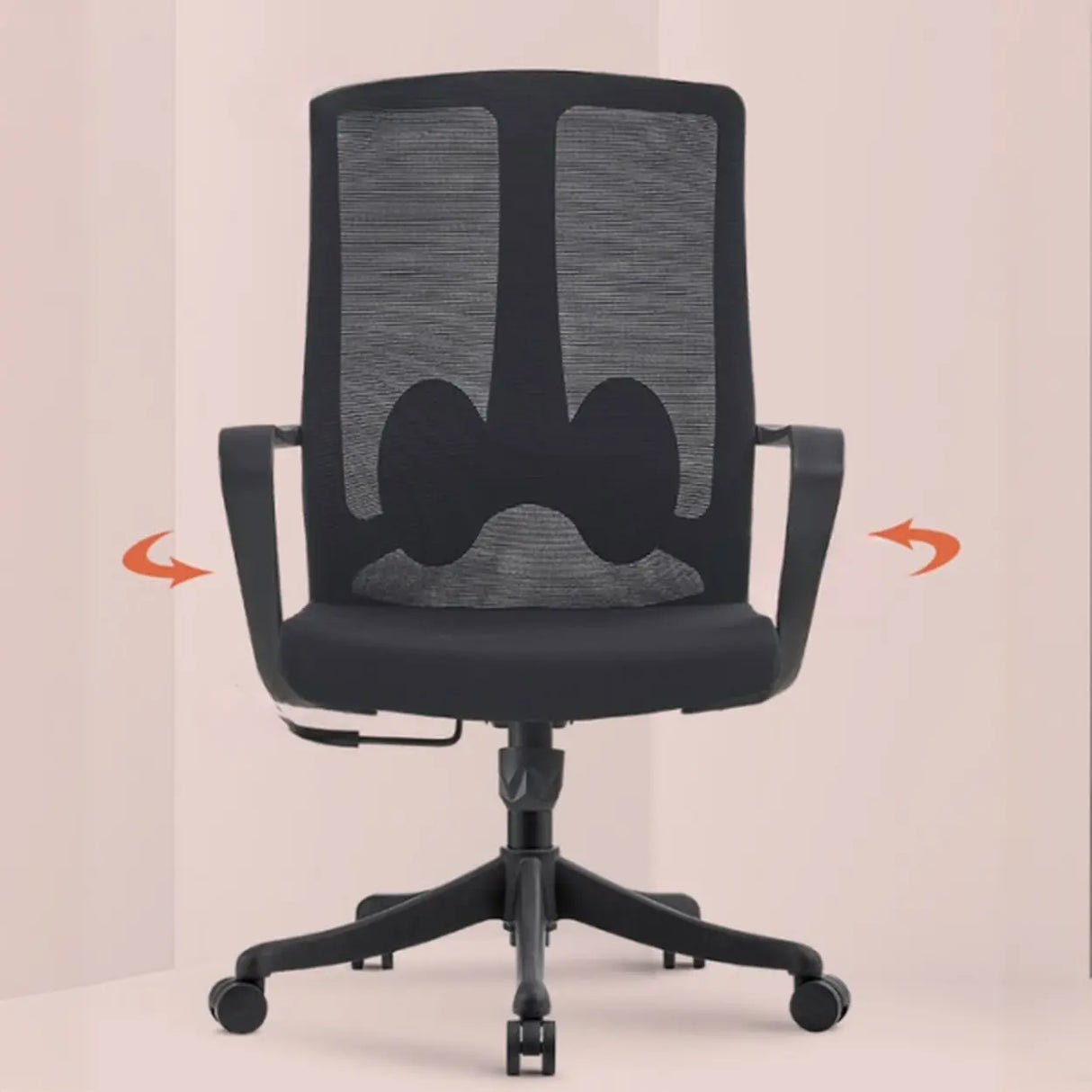 Modern Ergonomic Blue Mesh Adjustable Office Chair Image - 10