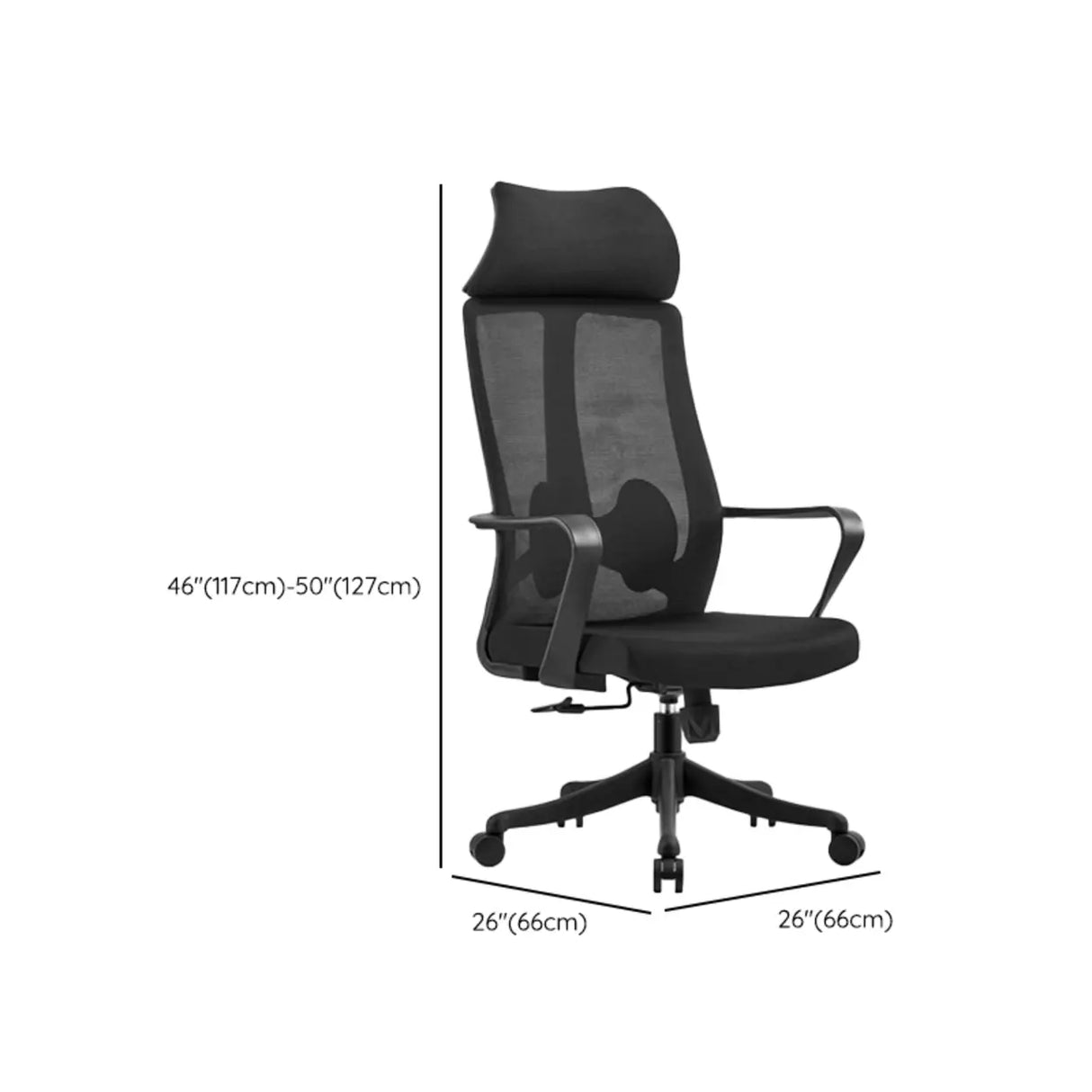 Modern Ergonomic Blue Mesh Adjustable Office Chair 