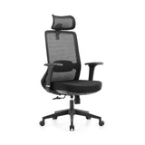Modern Ergonomic Mesh Black Adjustable Back Office Chair Image - 11