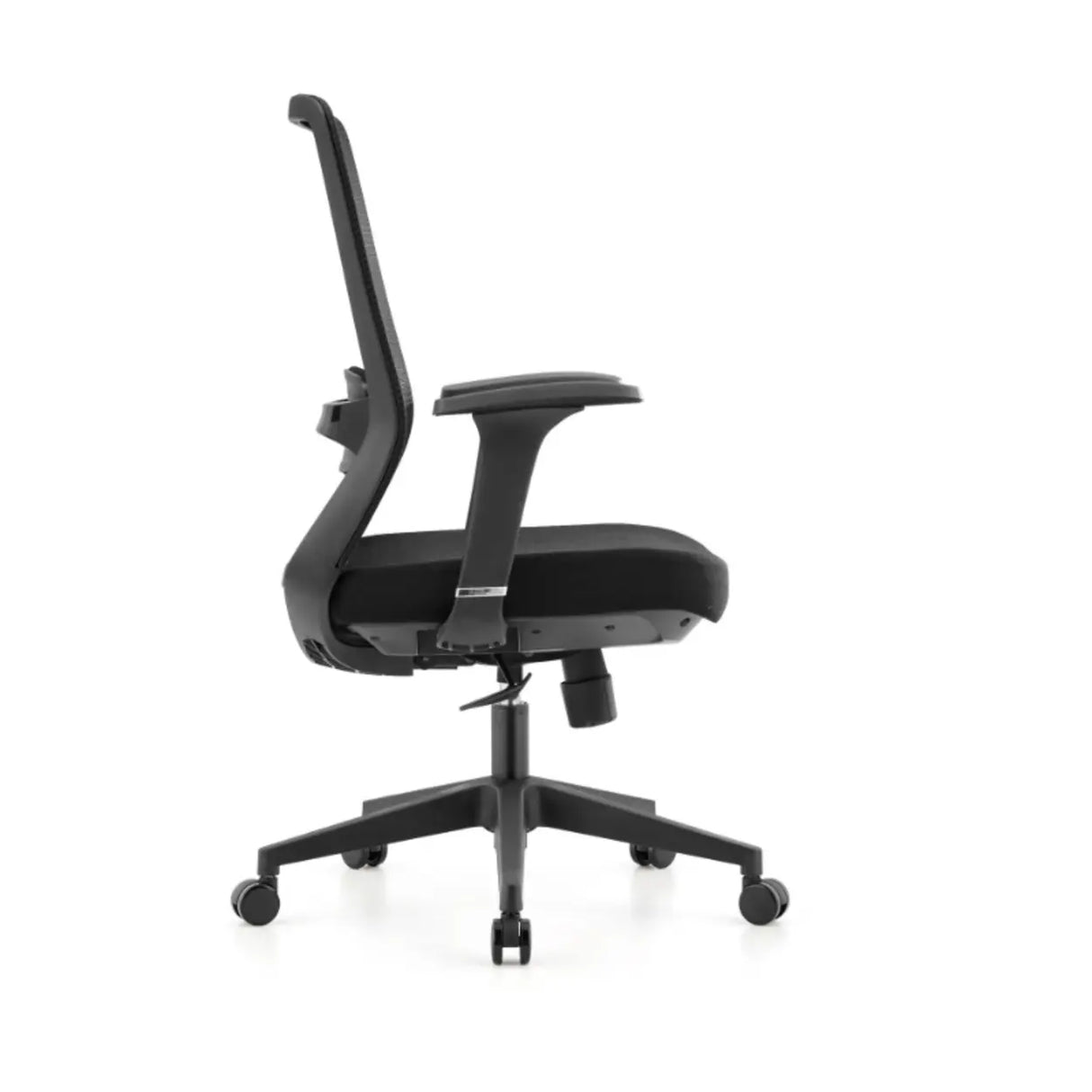 Modern Ergonomic Mesh Black Adjustable Back Office Chair Image - 13