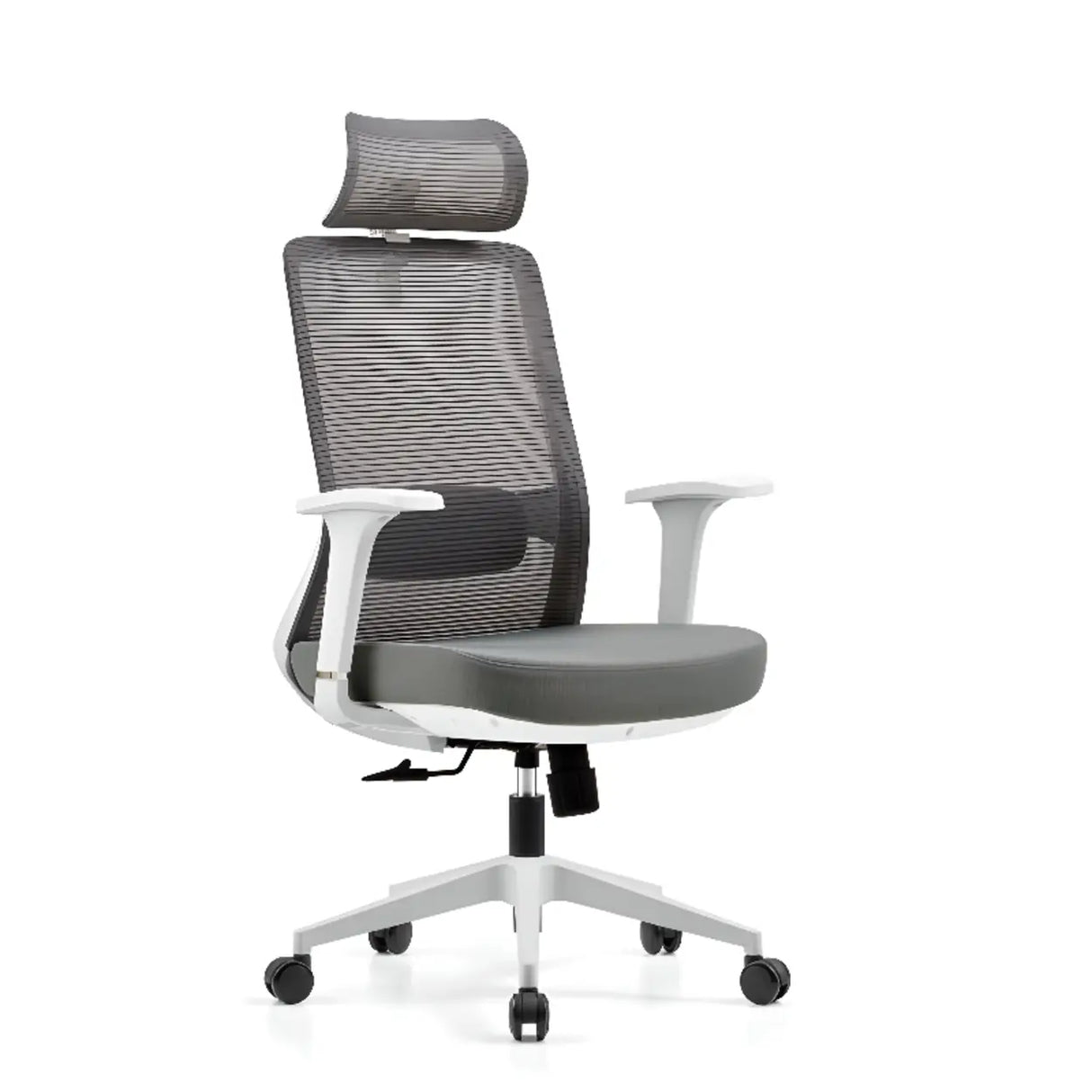 Modern Ergonomic Mesh Black Adjustable Back Office Chair Image - 15