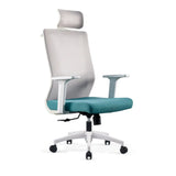 Modern Ergonomic Mesh Black Adjustable Lumbar Office Chair Image - 3