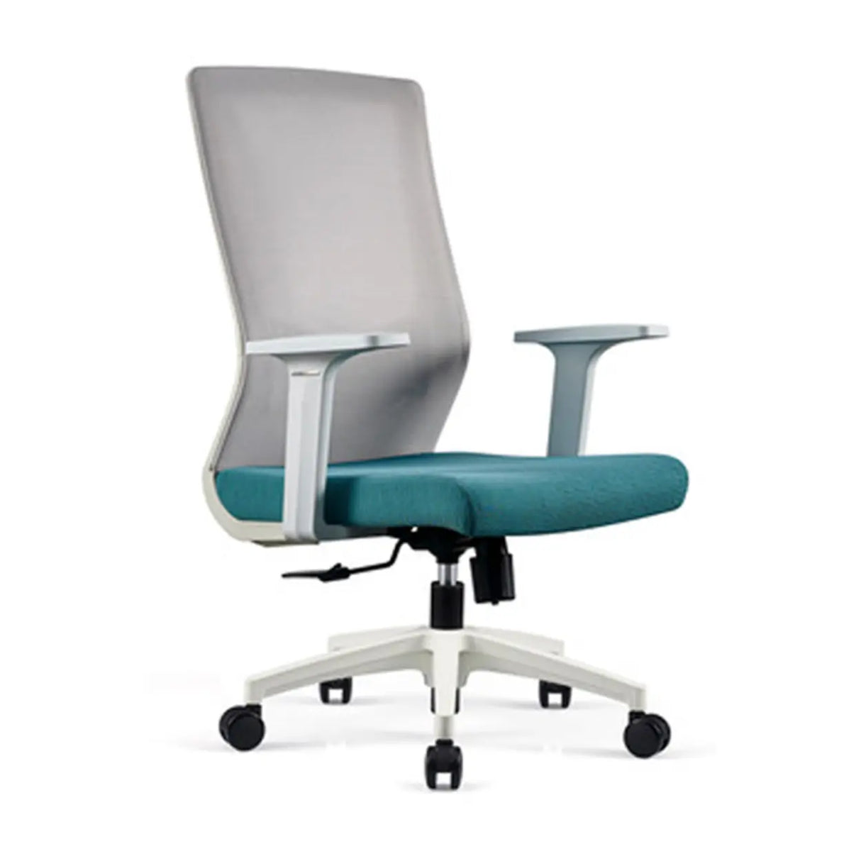Modern Ergonomic Mesh Black Adjustable Lumbar Office Chair Image - 7