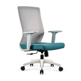Modern Ergonomic Mesh Black Adjustable Lumbar Office Chair Image - 7