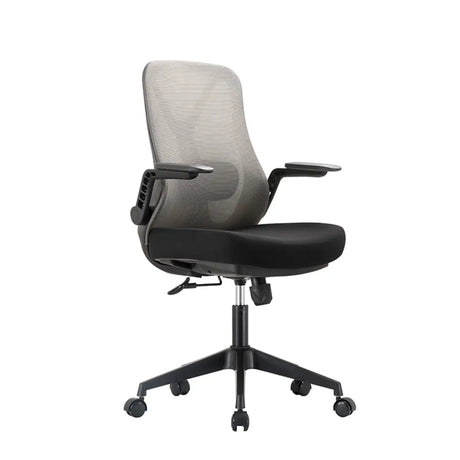 Modern Ergonomic Mesh Blue Office Chair with Wheels Image - 2