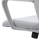 Modern Ergonomic Mesh Grey Office Chair with Wheels Image - 13