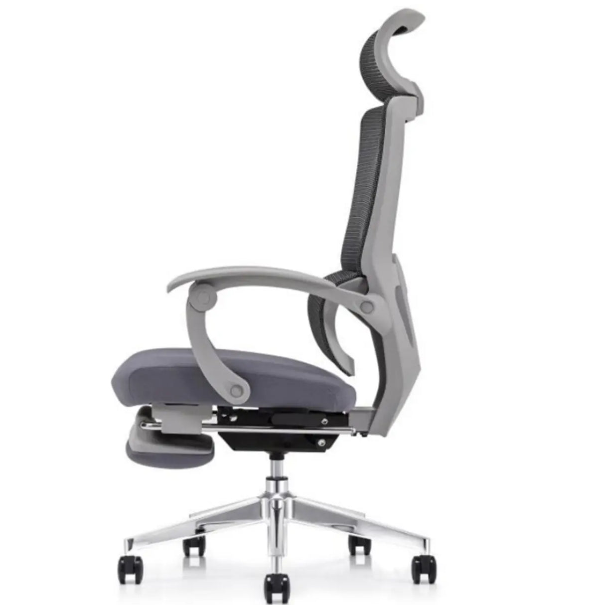 Modern Ergonomic Mesh High-Back Swivel Office Chair Image - 13