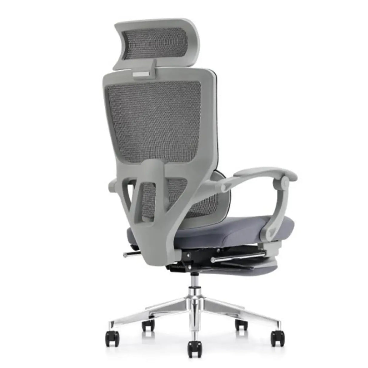 Modern Ergonomic Mesh High-Back Swivel Office Chair Image - 14
