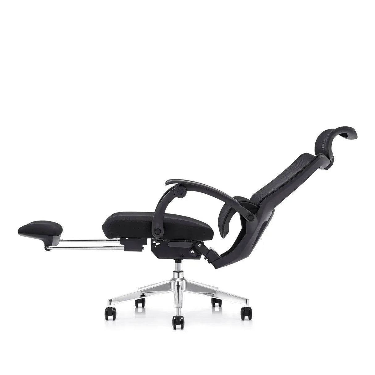 Modern Ergonomic Mesh High-Back Swivel Office Chair Image - 2