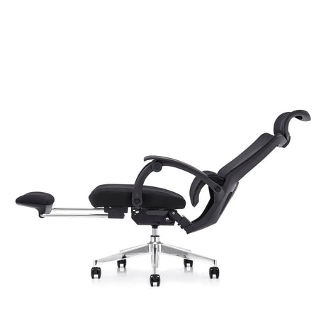 Modern Ergonomic Mesh High-Back Swivel Office Chair Image - 2