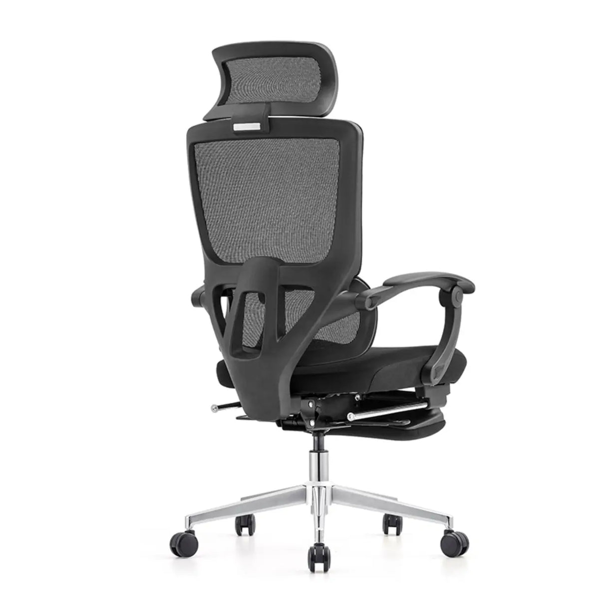 Modern Ergonomic Mesh High-Back Swivel Office Chair Image - 4