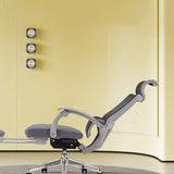 Modern Ergonomic Mesh High-Back Swivel Office Chair Image - 7