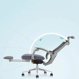 Modern Ergonomic Mesh High-Back Swivel Office Chair Image - 9