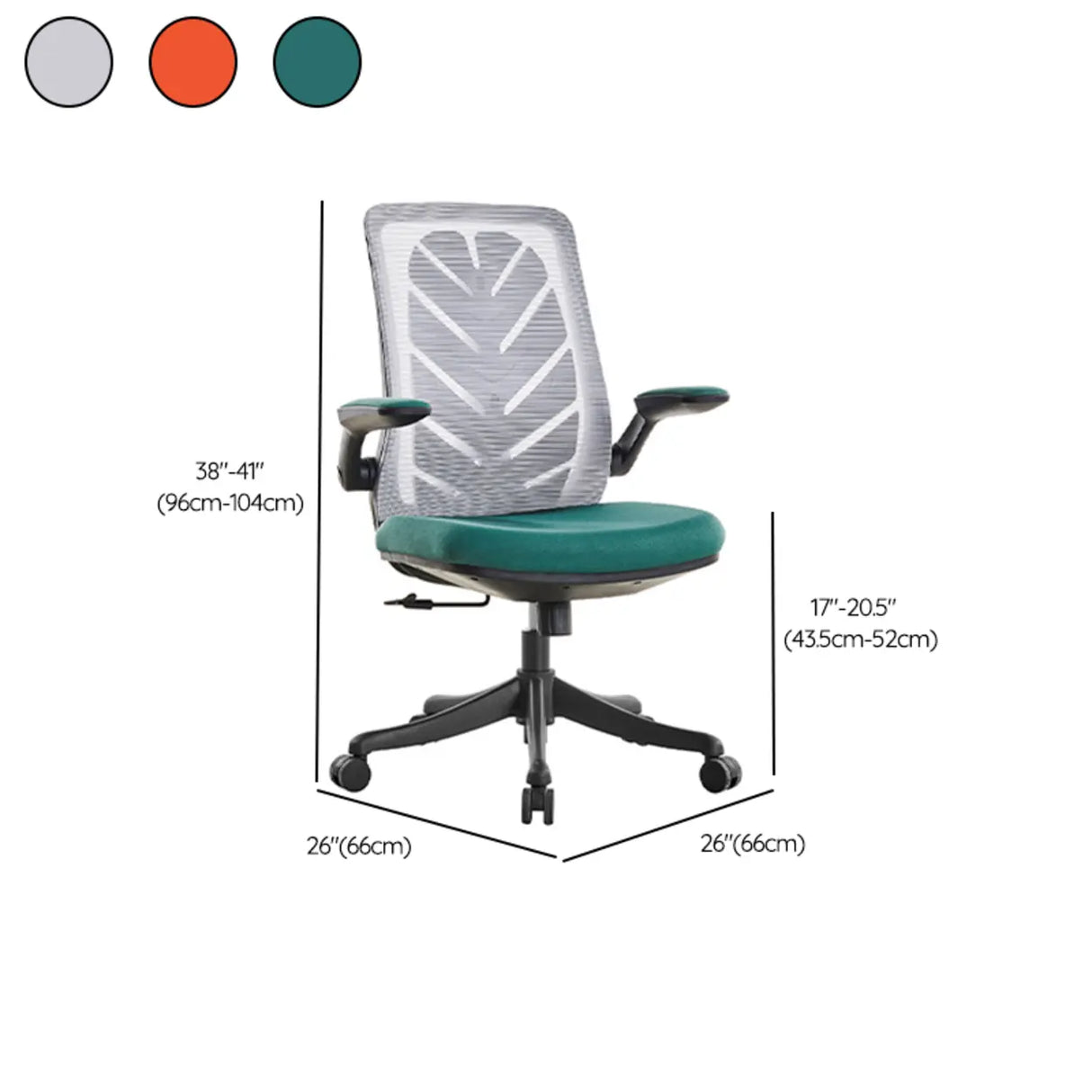 Modern Ergonomic Mesh Lumbar Support Office Chairs 