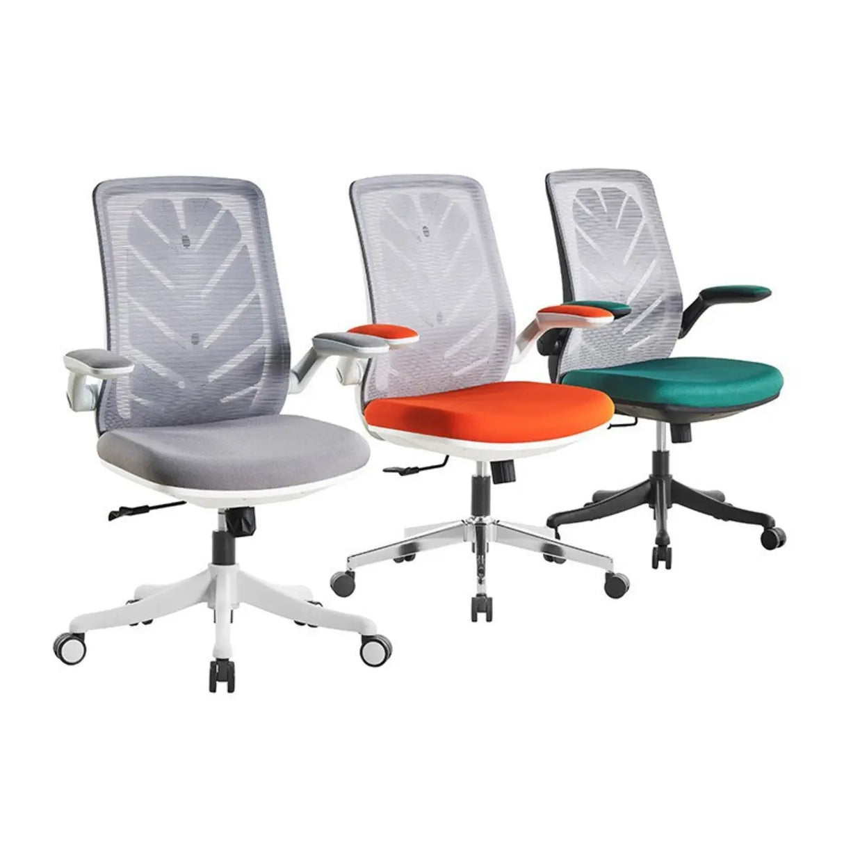 Modern Ergonomic Mesh Lumbar Support Office Chairs Image - 5