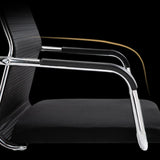 Modern Ergonomic Office Chair Mesh Black Adjustable Comfort Image - 10