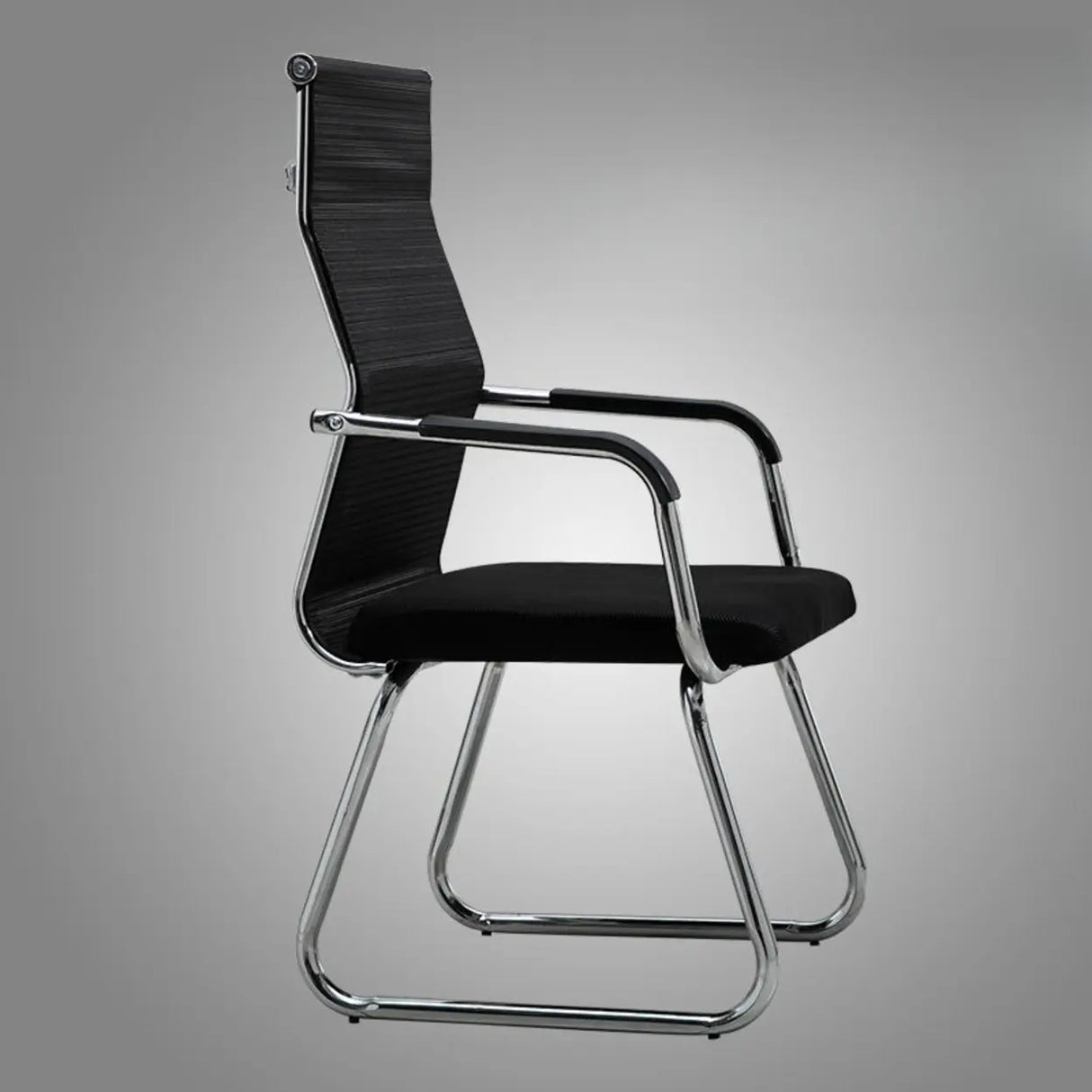 Modern Ergonomic Office Chair Mesh Black Adjustable Comfort Image - 11