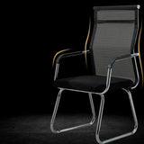 Modern Ergonomic Office Chair Mesh Black Adjustable Comfort Image - 15