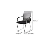 Modern Ergonomic Office Chair Mesh Black Adjustable Comfort Image - 18