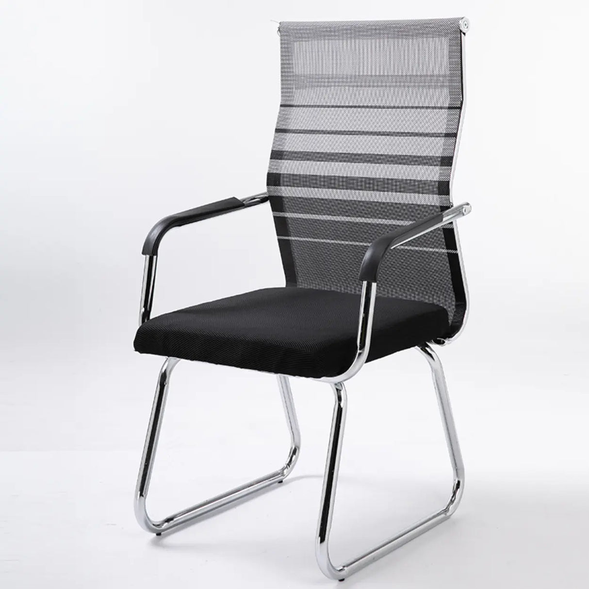 Modern Ergonomic Office Chair Mesh Black Adjustable Comfort Image - 3