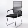 Modern Ergonomic Office Chair Mesh Black Adjustable Comfort Image - 3