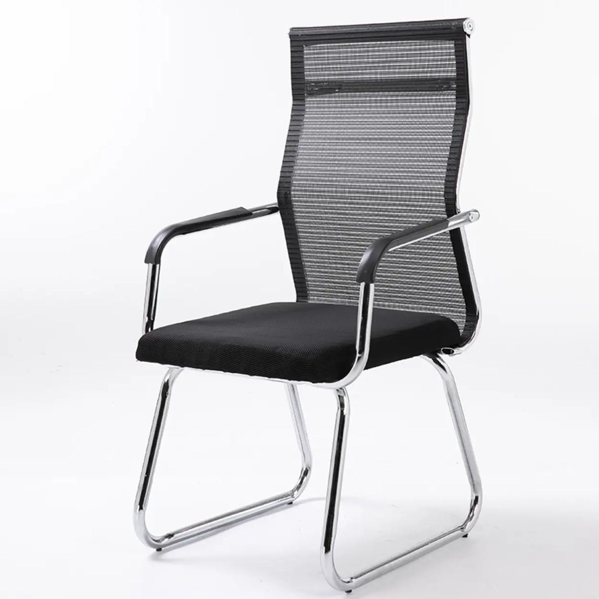 Modern Ergonomic Office Chair Mesh Black Adjustable Comfort Image - 5