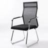 Modern Ergonomic Office Chair Mesh Black Adjustable Comfort Image - 5