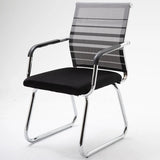 Modern Ergonomic Office Chair Mesh Black Adjustable Comfort Image - 7