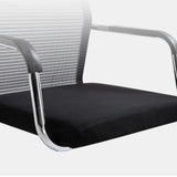 Modern Ergonomic Office Chair Mesh Black Adjustable Comfort Image - 8