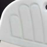 Modern Ergonomic Plastic Folding Office White Chair Image - 10
