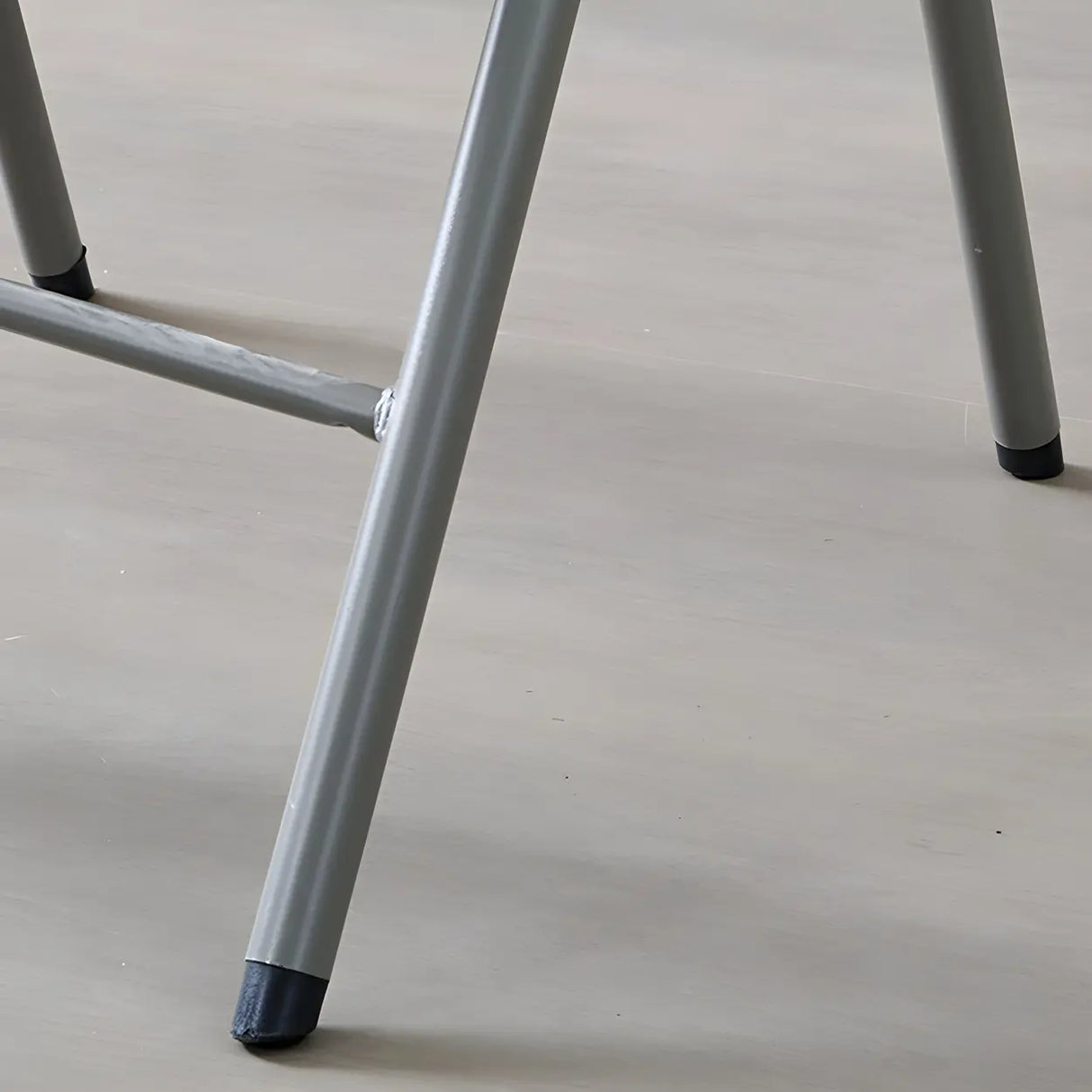 Modern Ergonomic Plastic Folding Office White Chair Image - 9