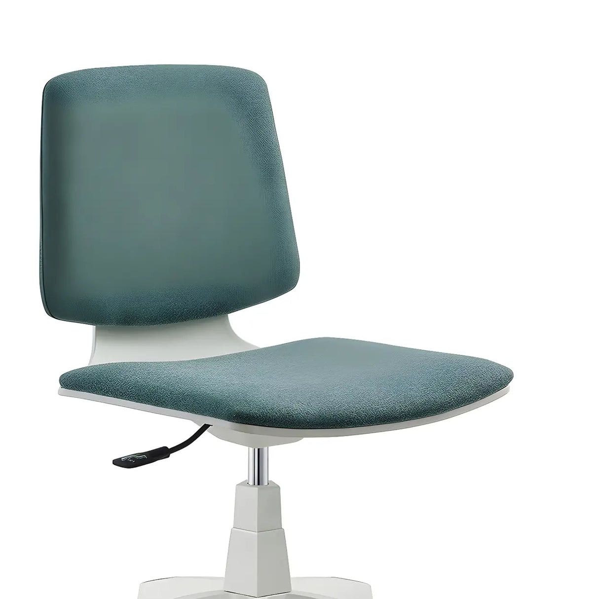 Modern Fabric Low Back Wheels Swivel Office Chair Image - 13