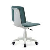 Modern Fabric Low Back Wheels Swivel Office Chair Image - 19