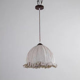 Modern Fabric Vaulted Dome Ceiling Pendant Light Image - 13