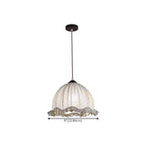 Modern Fabric Vaulted Dome Ceiling Pendant Light Image - 24
