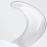 Modern Flower Shape LED Polymer White 4-Blade Retractable Ceiling Fan Light Image - 6